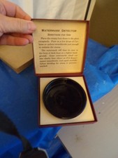 Stamp Watermark Detector Tray In Box
