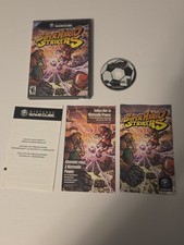 Super Mario Strikers Nintendo GameCube Complete CIB Black Label