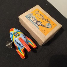 Space Rocket M-1 Tin Wind-up Toy