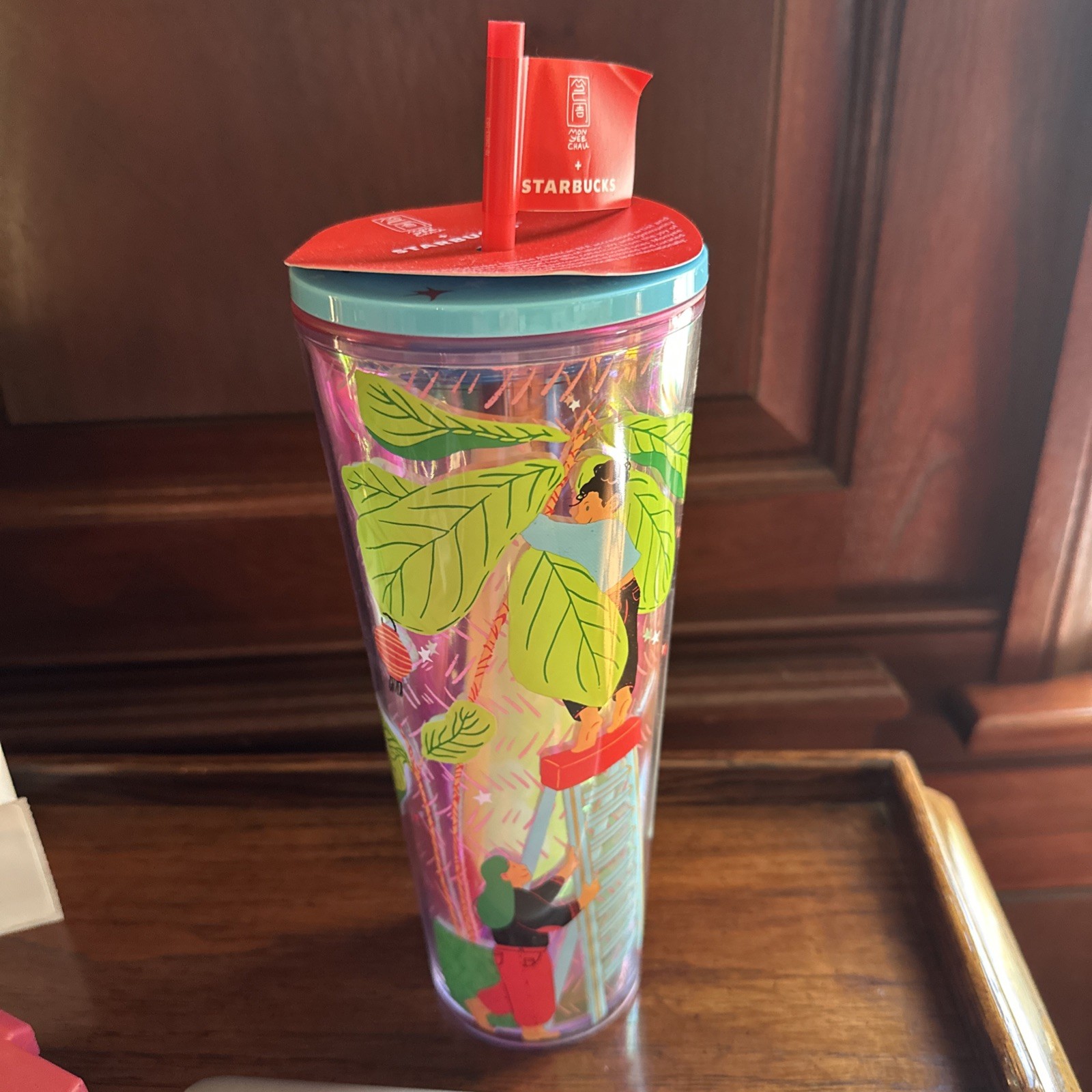 Starbucks Monyee Chau Chinese American Artist Jungle Tumbler 24oz Summer Collab