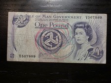 Isle of Man 1 Pound ND (1983), P-40