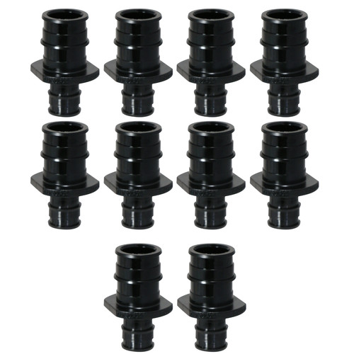 10 Pack XFITTING 1/2"x 3/4" Pex A Coupling Poly Alloy Expansion Plastic Coupling