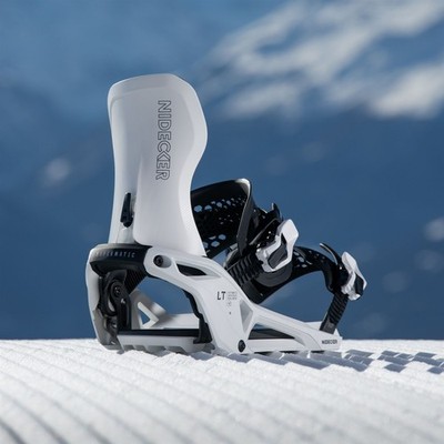 Nidecker LT Supermatic Snowboard Bindings Large (Mens 8.5-10.5