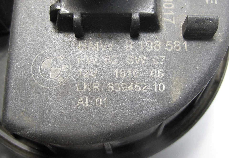 Sirena de alarma secundaria de fábrica BMW 2011-2017 con sensor de inclinación usada OE Foto 3 de 3