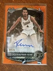 Trey Kaufman-Renn 2025-26 Bowman Chrome Orange Mojo Auto /25 JERSEY MATCH 🔥
