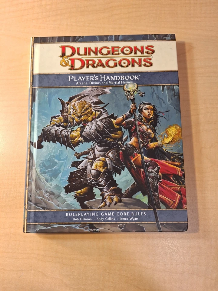 Juego de libro de reglas básico 4ª edición (DMG PHB PHB) - Dungeons and Dragons WOC Foto 3 de 4