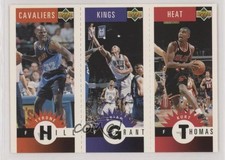 1996-97 Collector's Choice International Spanish Tyrone Hill Brian Grant 0q3