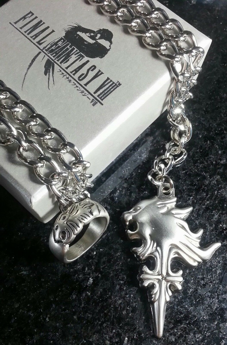 Final Fantasy VIII Squall Griever Necklace & Ring | FF8 Kingdom