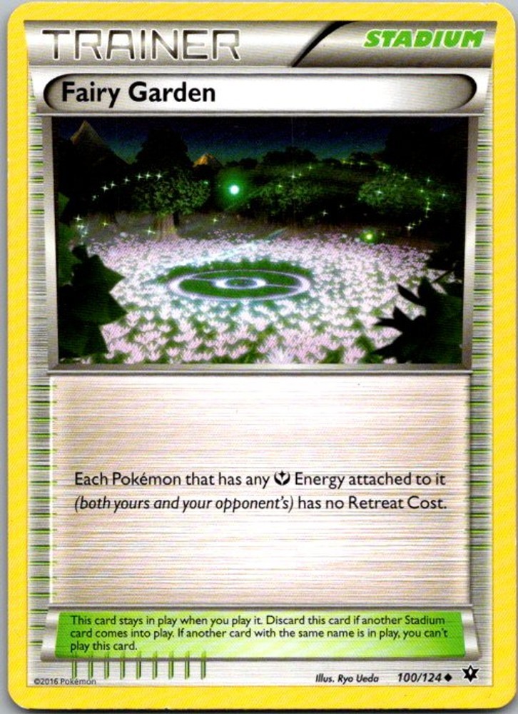 Fairy Garden Uncommon Moderately Played XY 117/146