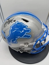 Jared Goff Full Size Standard Authentic Signed Detroit Lions Helmet 