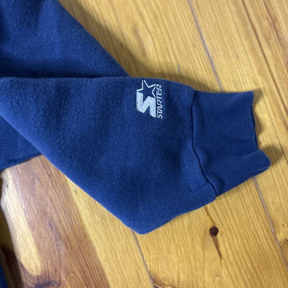 Vintage 1993 New England Patriots NFL Starter Crewneck Tamanho Grande Futebol EUA - Imagem 4 de 4