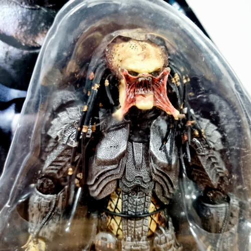 NECA Alien vs Predator AVP Scar Predator Action Figure Boxed Reel Toys - Foto 5 di 15