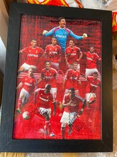 Nottingham Forest SIGNED Poster - AUTOGRAPHED Framed Display - 2014/2015 Team