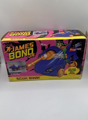 1991 Hasbro James Bond JR. Scum Shark  New OPEN Box See Pics Toys R Us Price Tag