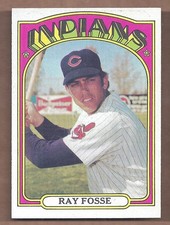 1972 Topps #470 RAY FOSSE NEAR MINT CONDITION