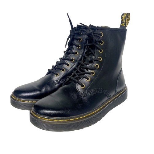 Botas de combate Dr Martens unisex M 7 L 8 Zavala negras con cordones