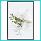 Poster Palooza 17x22 Frame Black Solid Wood Picture Frame | 0.75 Inch Moulding Width | Includes UV Acrylic Plexiglass, Foam Board Backing & Hanging Hardware - View #9