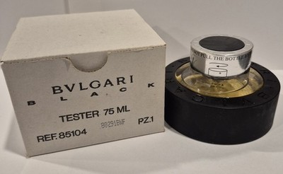 BVLGARI BLACK 2.5 oz EDT SPRAY~TWIST CAP/NEW~BATCH CODE 80291BWF