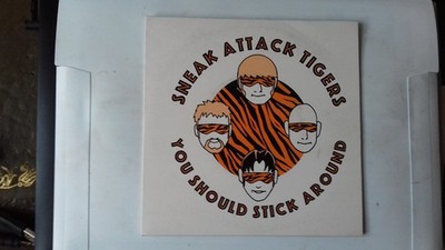 Sneak Attack Tigers - You Should Stick Around - Used Vinyl Record 7 - F6999z