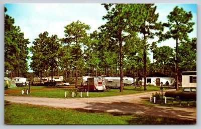 Kissimmee Florida Cornwell's Campground Inc N Michigan Ave Hwy 531 Postcard FL