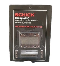 Vintage Schick Flexamatic Percision Blade Replacement Screen NOS 1982