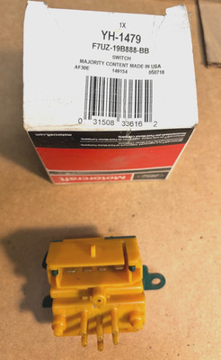 Used 1997 Motorcraft Ford HVAC Blower Control Switch F7UZ-19B888-BB  YH-1479