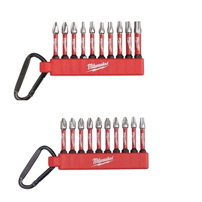 Milwaukee SHOCKWAVE Karabiner-Set 20-teilig PH/PZ/TX