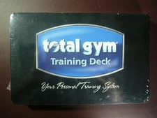 Total Gym Training Deck Illustrated Exercise Cards