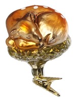 Inge Glas Christbaumschmuck Schlafendes Rehkitz