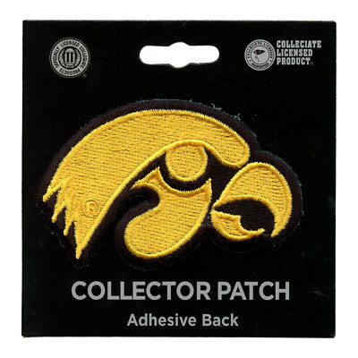 Vintage Iowa Hawkeyes Iron-On Embroidered Patch 3" X 2.5" - Team Logo For Jackets, Bags & Hats