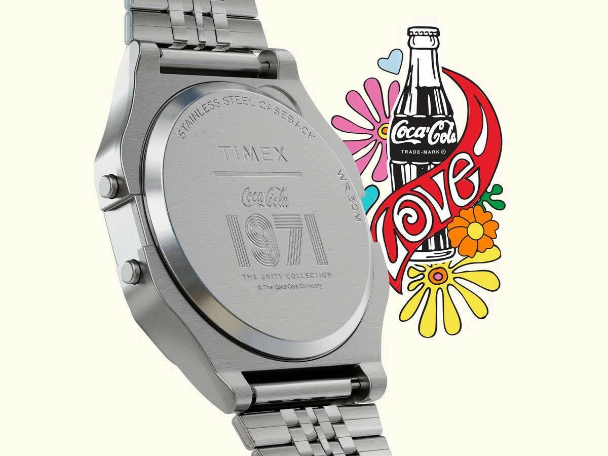 Q Timex X Coca-Cola® Unity 1971 Collection Limited Edition Coke 