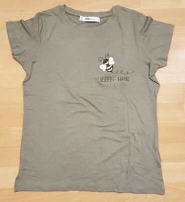 # New Yorker # Damen / Mädchen T-Shirt - Baumwolle - Grün - Gr. M - Bild 1 von 2