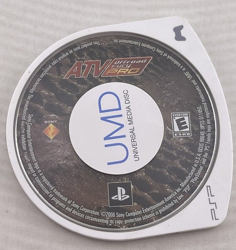 ATV Offroad Fury Pro Sony PSP Disc nur ungetestet - Bild 2 von 3