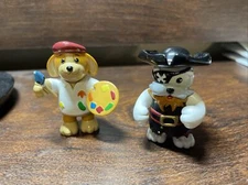 Webkinz Figurines (3) -  Chef / Artist / Pirate