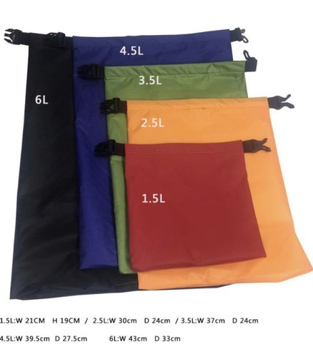 Likense 5 Stück Wasserdichte Outdoor Tasche Strand Schnallen Aufbewahrungssack - Bild 4 von 4