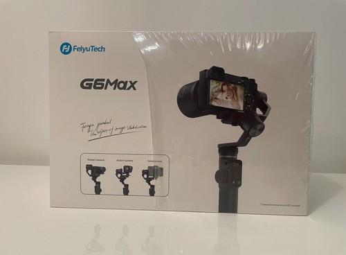 Feiyu G6 Max 3-Axis Handheld Gimbal Stabilizer 3-in-1 New, NEVER USED from B&H! - Picture 3 of 8