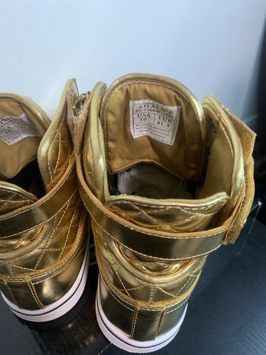 VLADO Footwear Women Atlas Fashion Ankle Shoes Size 8 Metallic Gold, A4 - Picture 7 of 10