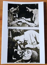 Bernard Kobel Traditional Tattoo Photo B&W Vintage Tattooed Woman, Face Tattoo