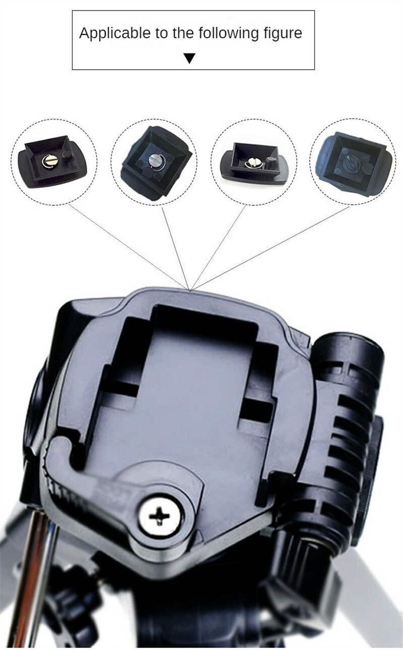 Tripod Quick Release Plate Screw Adapter Mount Head For Digital SLR