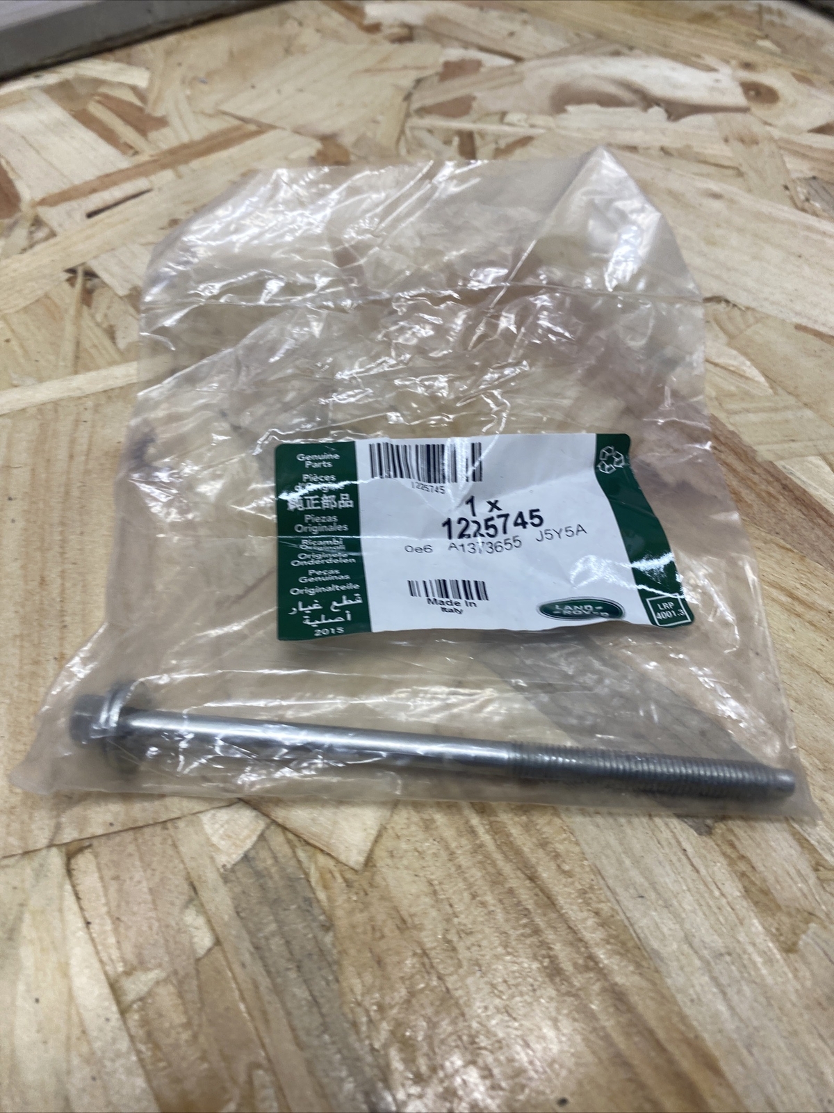 Oil Pan Bolts 1225745 Genuine Land Rover Part for sale online | eBay