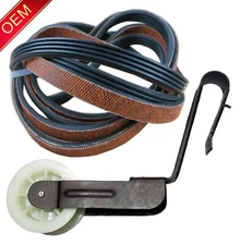 341241 WP 691366 Factory OEM Genuine Whirlpool 92" Belt and Idler Pulley