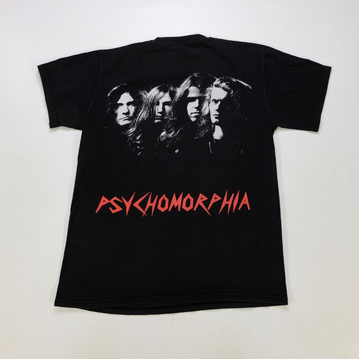 Rare Vintage Messiah Psychomorphia Album T Shirt 90s 2000s Death 