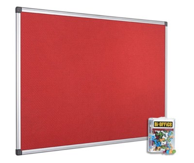 Bi-Office Filz Pinnwand & Pins Konvolut Angebot! Größen und Farben wählbar!