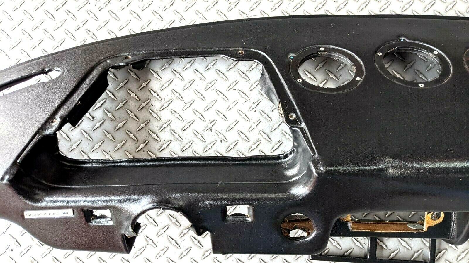 FERRARI 308 GTSi  INTERIOR part BLACK DASHBOARD EXCELLENT CONDITION 60303500