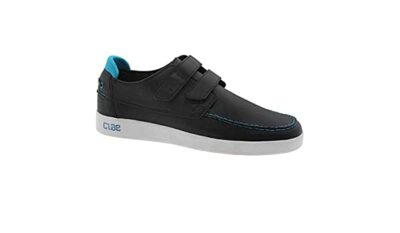 New Rare! Clae Cousteau Sneakers Navy Blue/White Mens Size 8.5