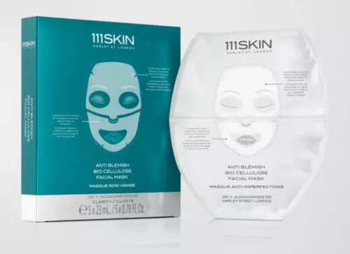 111SKIN Anti Blemish Bio Cellulose Facial Mask 5 X 25ml BNIB $135 EXP 08/2024
