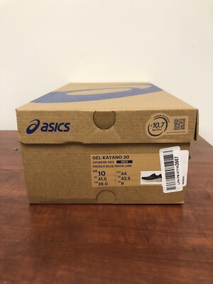 ASICS GEL-KAYANO 30 1011B548 403 French Blue Neon Lime Running