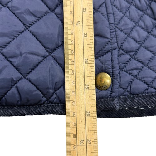 Joules Jacket Womens UK 12 Navy Blue Newdale Quilted Padded Coat Country Outdoor - Picture 9 of 10