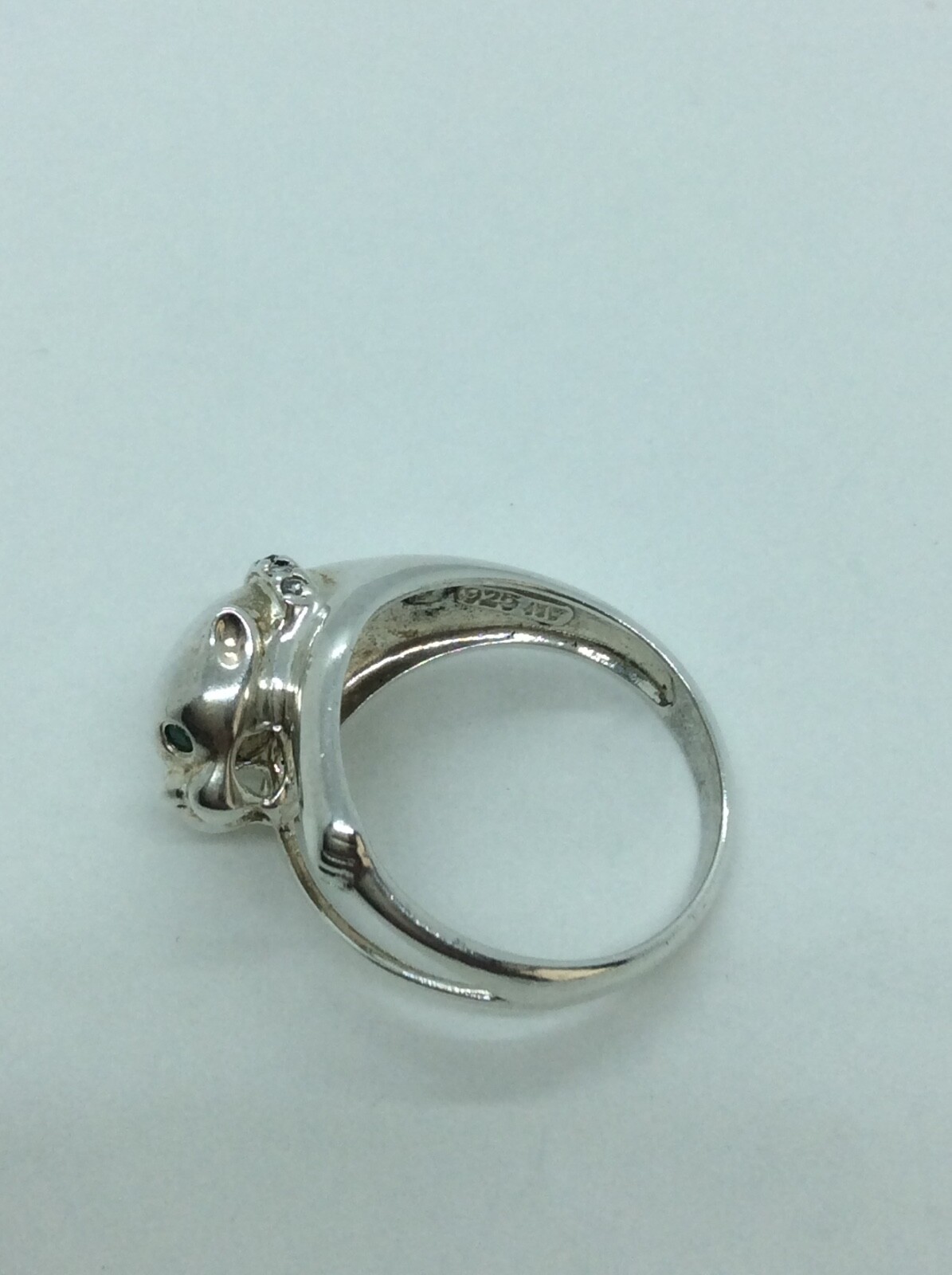 Large Monkey Dome Statement Ring. Solid Sterling … - image 7