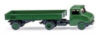 1/87 Wiking Opel Blitz Pritschensattelzug GrüN 0356 02